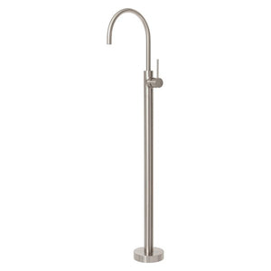 Phoenix Vivid Slimline Floor Mounted Bath Mixer | Brushed Nickel |