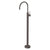 Phoenix Vivid Slimline Floor Mounted Bath Mixer | Gunmetal |