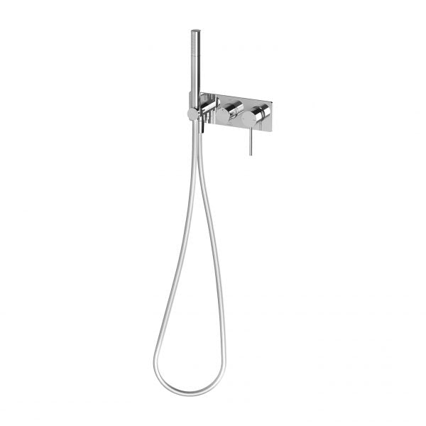 Phoenix Vivid Slimline Wall Shower System, Chrome