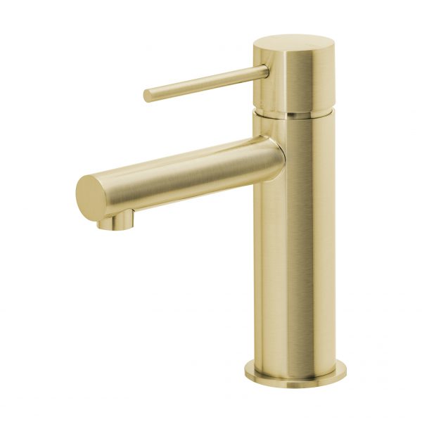 Phoenix Vivid Slimline Basin Mixer, Brushed Gold