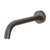 Phoenix Vivid Slimline Basin/ Bath Wall Outlet 180mm Curved | Gunmetal |