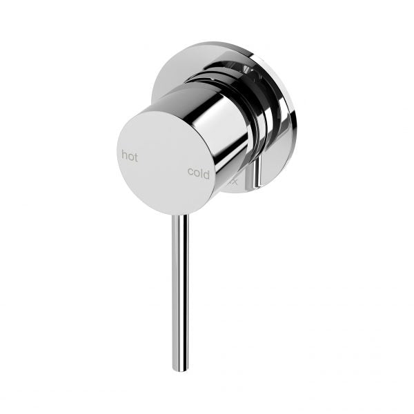 Phoenix Vivid Slimline Shower/ Wall Mixer 60mm Backplate, Chrome