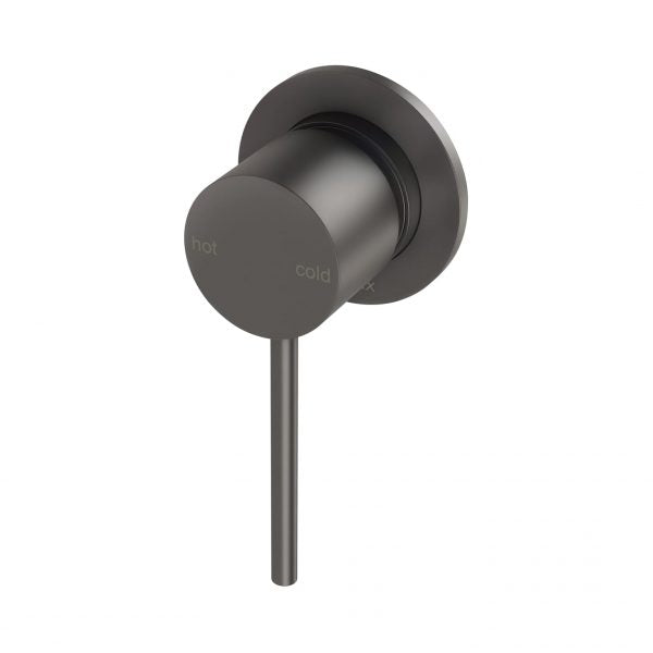 Phoenix Vivid Slimline Shower/ Wall Mixer 60mm Backplate | Gunmetal |