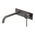 Phoenix Vivid Slimline Basin/ Bath Wall Mixer Set 230mm Curved | Brushed Carbon |