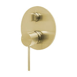 Phoenix Vivid Slimline Shower/ Bath Diverter Mixer | Brushed Gold |