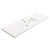Kaku 1200mm Vanity Top with 1 Tap Hole, Gloss White