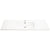 Kaku 1200mm Vanity Top with 1 Tap Hole, Gloss White