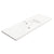 Kaku 1200mm Vanity Top with 1 Tap Hole, Gloss White