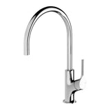 Phoenix Vivid Slimline Oval Sink Mixer 220mm Gooseneck | Chrome |