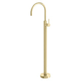 Phoenix Vivid Slimline Oval Floor Mounted Bath Mixer | Brushed Gold |