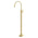 Phoenix Vivid Slimline Oval Floor Mounted Bath Mixer | Brushed Gold |