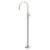 Phoenix Vivid Slimline Oval Floor Mounted Bath Mixer | Brushed Nickel |