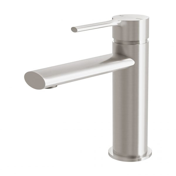 Phoenix Vivid Slimline Oval Basin Mixer, Brushed Nickel
