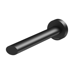 Phoenix Vivid Slimline Oval Basin/ Bath Wall Outlet 180mm | Matte Black |
