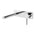 Phoenix Vivid Slimline Oval Basin/ Bath Wall Mixer Set 175mm | Chrome |