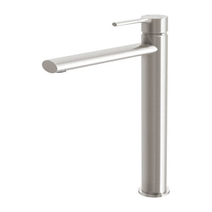 Phoenix Vivid Slimline Oval Vessel Mixer | Brushed Nickel |