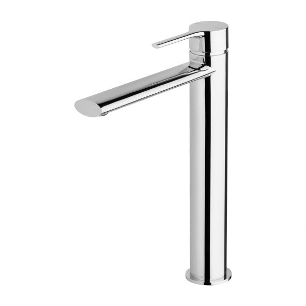 Phoenix Vivid Slimline Oval Vessel Mixer, Chrome