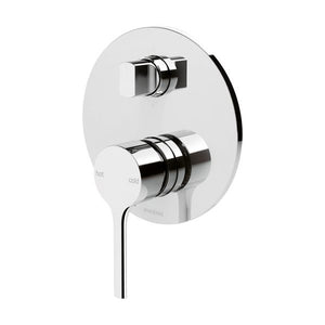 Phoenix Vivid Slimline Oval Shower/ Bath Diverter Mixer | Chrome |