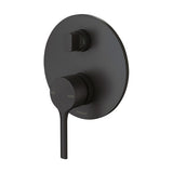 Phoenix Vivid Slimline Oval Shower/ Bath Diverter Mixer | Matte Black |