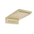 Seaspray Flat Waterfall Bath Spout, Brushed Brass Gold