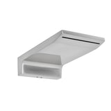 Seaspray Flat Waterfall Bath Spout, Brushed Nickel