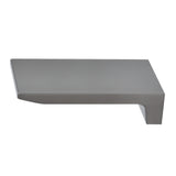 Seaspray Flat Waterfall Bath Spout, Brushed Gunmetal