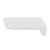 Seaspray Flat Waterfall Bath Spout, Gloss White