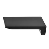 Seaspray Flat Waterfall Bath Spout, Matte Black