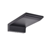 Seaspray Flat Waterfall Bath Spout, Matte Black