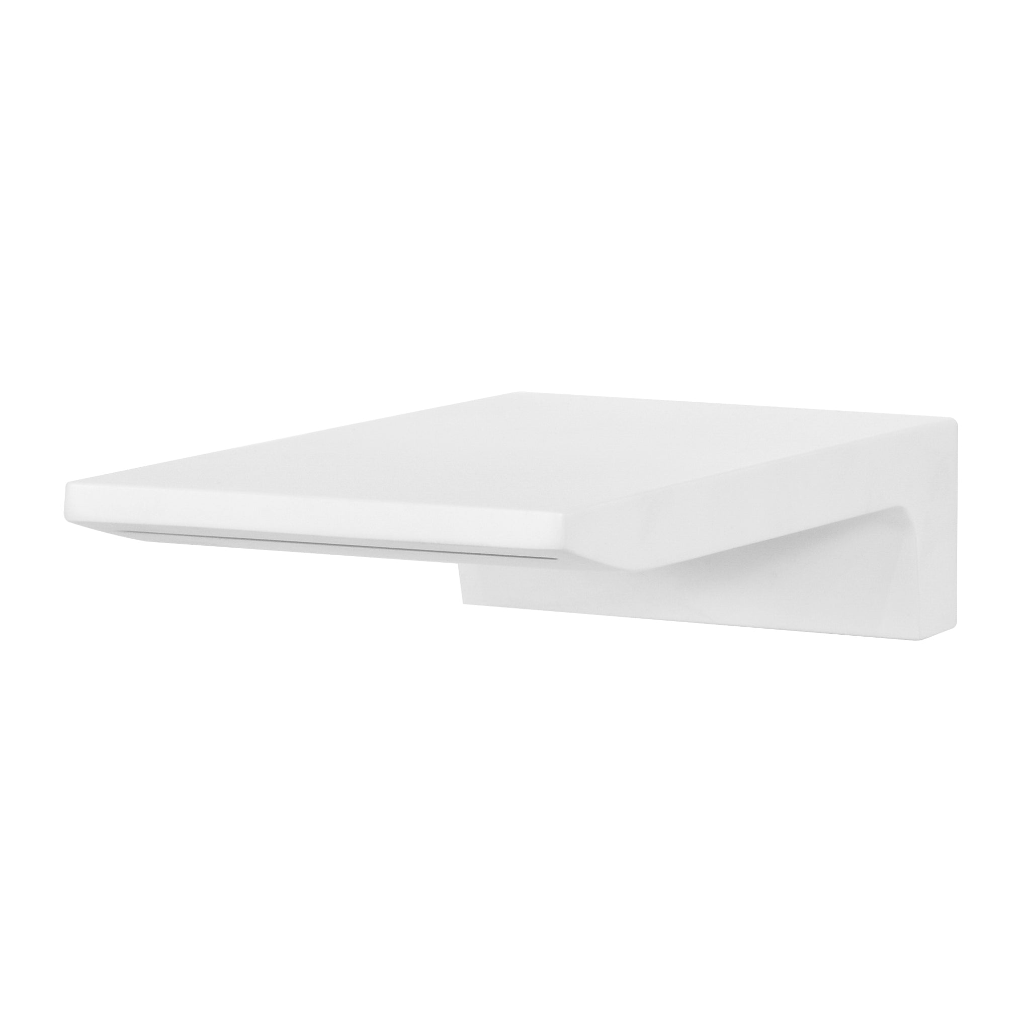 Seaspray Flat Waterfall Bath Spout, Matte White