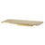 Cascada Shelf Waterfall Bath Spout, Brushed Brass Gold
