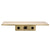 Cascada Shelf Waterfall Bath Spout, Brushed Brass Gold