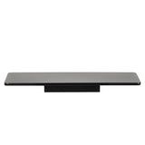 Cascada Shelf Waterfall Bath Spout, Matte Black