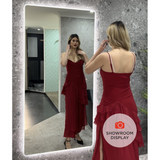 Retti Rectangular LED Mirror with Frosted Glass Border and Demister | 25 sizes from 400mm to 2000mm |