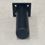 Cylio Round 120mm Vanity Legs | Matte Black | Set of 4