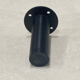 Adjustable Round Vanity Legs | Matte Black | Set of 4, 115mm to 175mm height