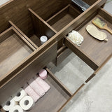 Alles 1200mm Wall Hung Vanity Cabinet | Acacia Ash Woodgrain |