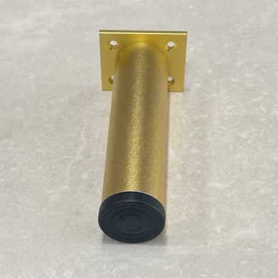 Cylio Round 150mm Vanity Legs | Gold (Brushed Brass) | Set of 6