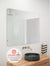 Retti Rectangular Frameless Mirror with Polished Edge and Rounded Corners | 25 sizes, from 400mm to 1800mm |