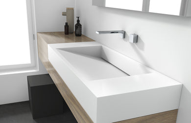 Phoenix Alia Wall Basin / Bath Outlet 200mm | Chrome |