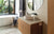 Phoenix Vivid Slimline Up Wall Basin/ Bath Mixer Set | Matte Black |