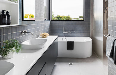 Phoenix Vivid Slimline Wall Shower System | Brushed Nickel |