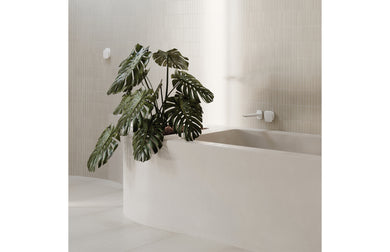 Phoenix Nuage Wall Basin/ Bath Mixer Set 200mm | Matte White |