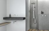 Phoenix NX CAPE Twin Shower | Chrome & Matte Black |