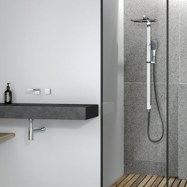 Phoenix NX CAPE Twin Shower | Chrome & Matte Black |