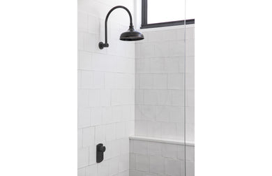 Phoenix Nostalgia Shower/ Wall Mixer | Antique Black |