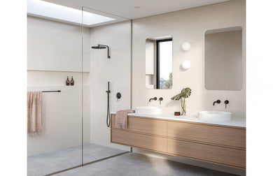 Phoenix Vivid Slimline Shower/ Bath Diverter Mixer | Matte Black |