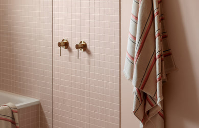 Phoenix Vivid Slimline Shower/ Wall Mixer | Brushed Gold |