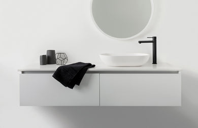 Phoenix Vivid Slimline Vessel Mixer | Matte Black |