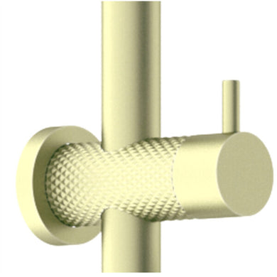 Nero Opal Twin Shower Set | Brushed Gold |